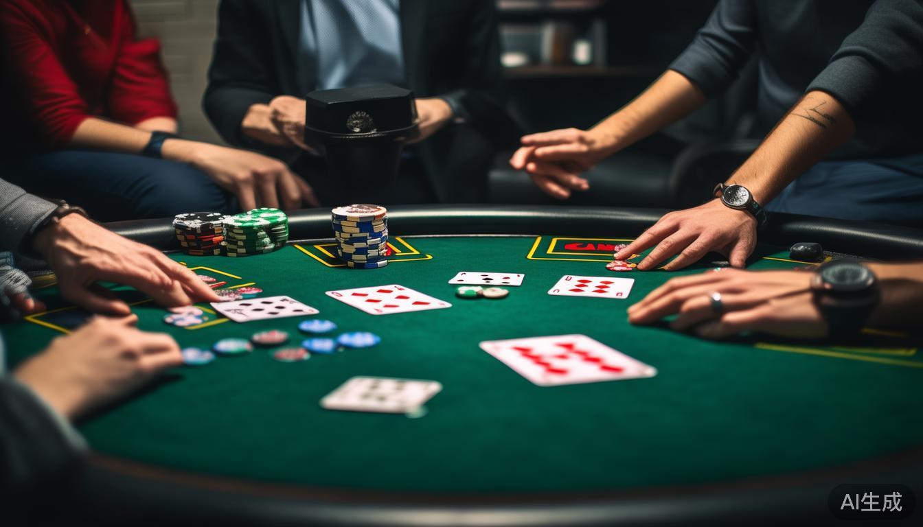 德州扑克魅力大：翻牌、转牌、河牌揭晓，策略深度尽显