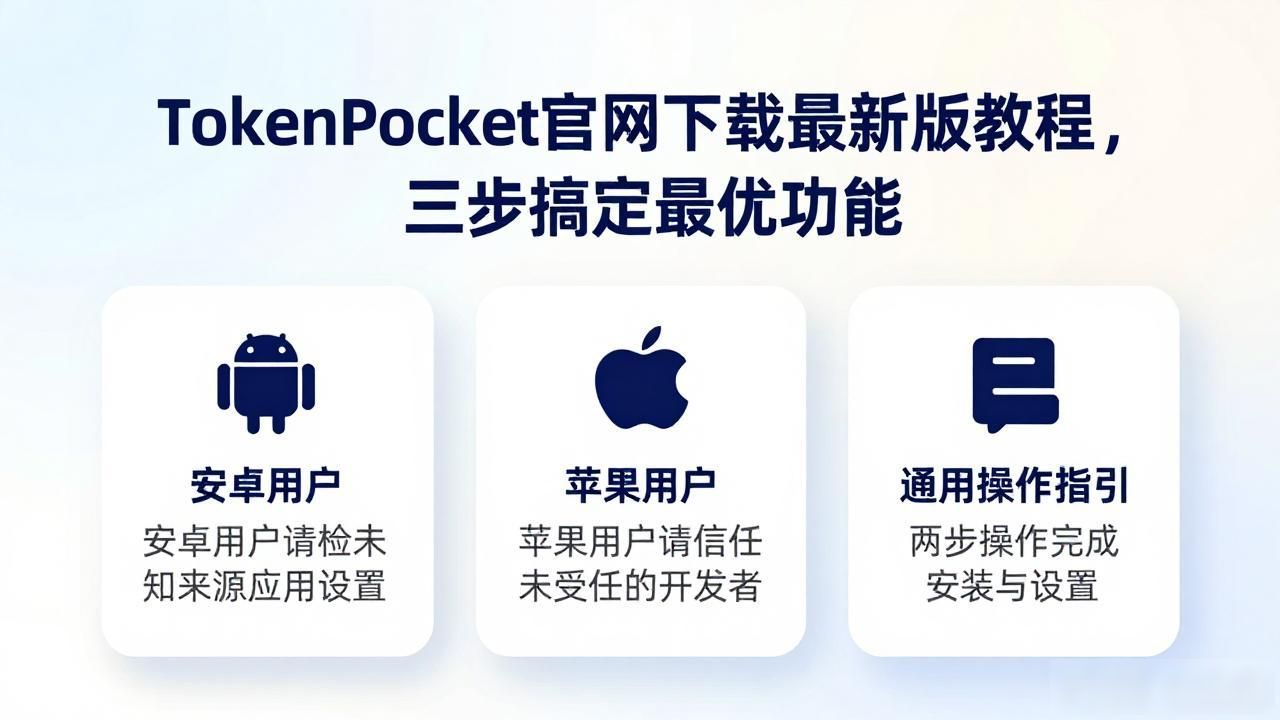 TokenPocket钱包官网下载_TokenPocket钱包安装教程_如何在tokenpocket钱包官网下载最新版,确保你使用最优功能?