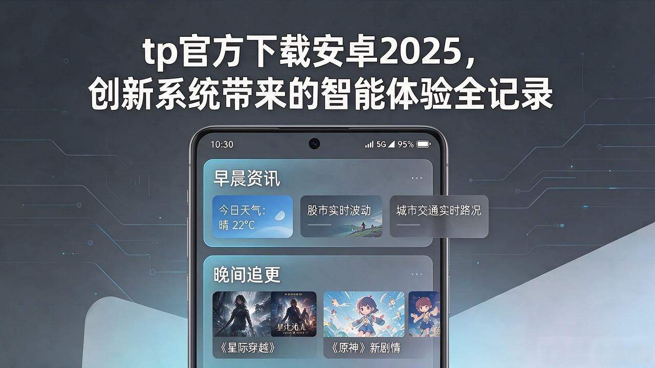 TP安卓2025版智能响应速度优化_场景化智能推荐用户体验提升_tp官方下载安卓2025:创新系统如何带来全新智能体验