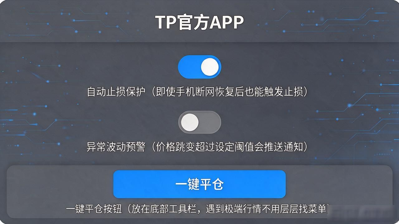 交易风控_如何在TP官方安卓最新版本中进行风险管理?_止损止盈设置