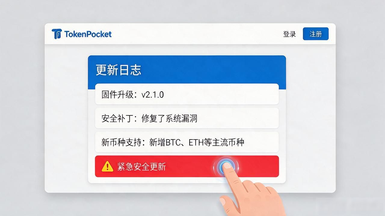 如何通过TokenPocket官网获取最新的硬件钱包信息？_TokenPocket官网新品发布币种兼容列表_TokenPocket官网硬件钱包固件更新