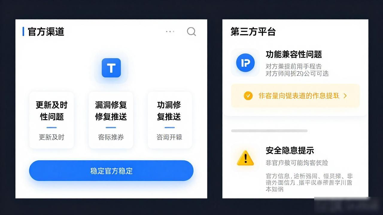 第三方渠道下载TP钱包的风险_为何选择TP官方网址下载而非第三方工具?_官方渠道TP钱包的安全性优势