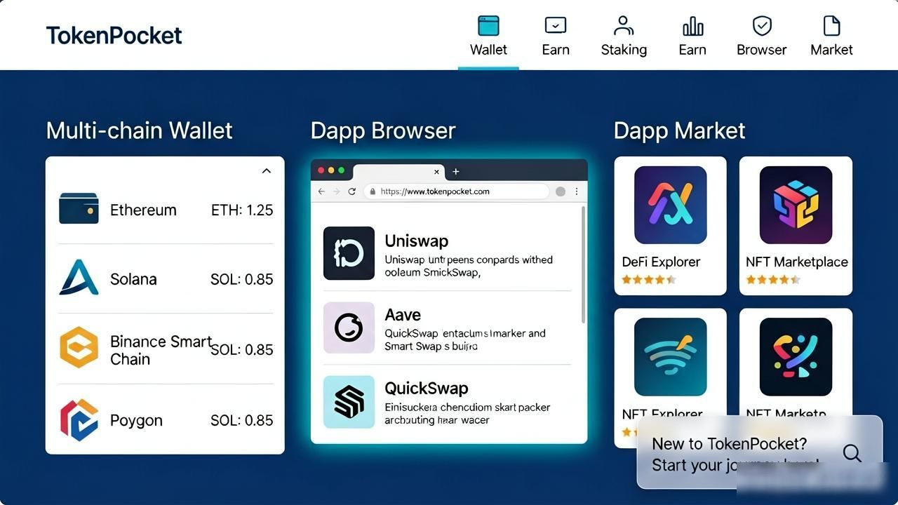 TokenPocket官网新手使用门槛_TokenPocket官网用户体验评测_用户体验调查:tokenpocket钱包官网的界面友好程度与功能多样性