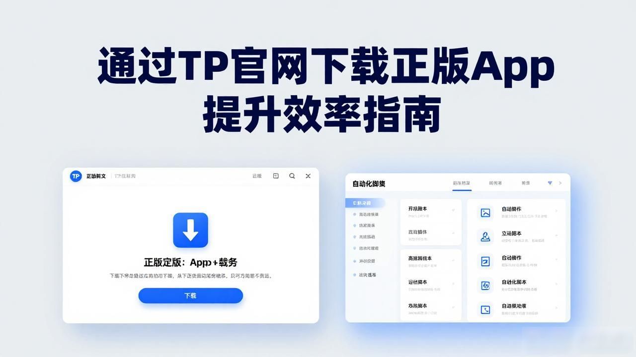 数字化办公工具官方渠道选择_如何通过TP官网下载app正版提升生产率?_正版应用数据安全保障