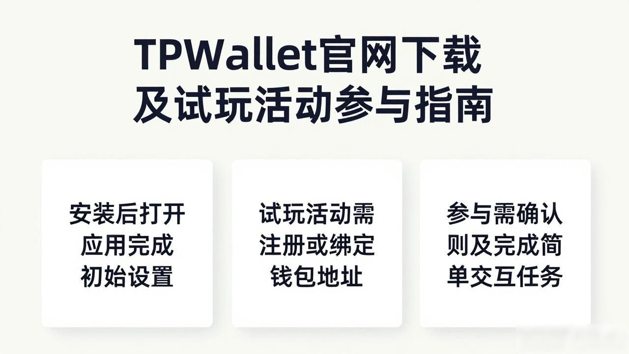 TPWallet官方下载_如何在TPWallet官网下载中参与试玩活动_获取早期福利活动指南