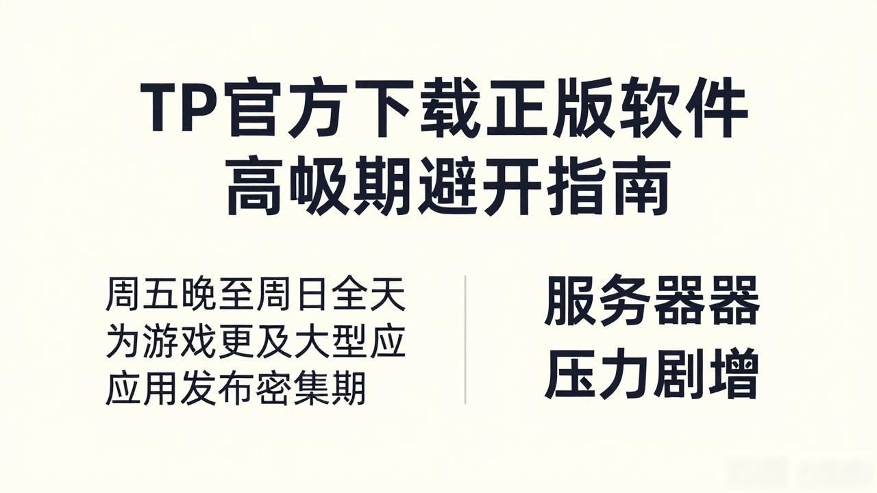 避开高峰期下载_深夜清晨下载软件_TP官方下载正版软件下载高峰期避开指导