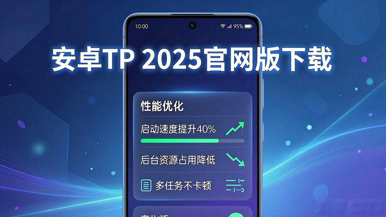 安卓2025版本界面设计重构_性能优化启动速度提升40%_打造极致体验:tp官方下载安卓2025全新功能解读