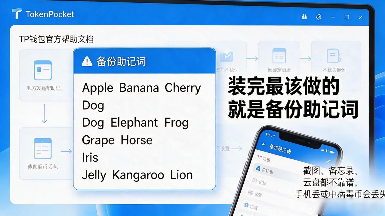助记词备份安全指南_TP钱包官网下载渠道_TP钱包官方正版下载与使用中的常见问题解答