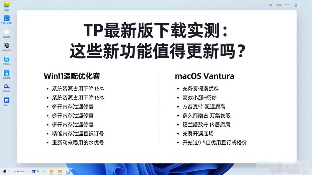 智能搜索模块优化_TP最新版本下载的功能介绍与评测反馈_TP最新版性能提升