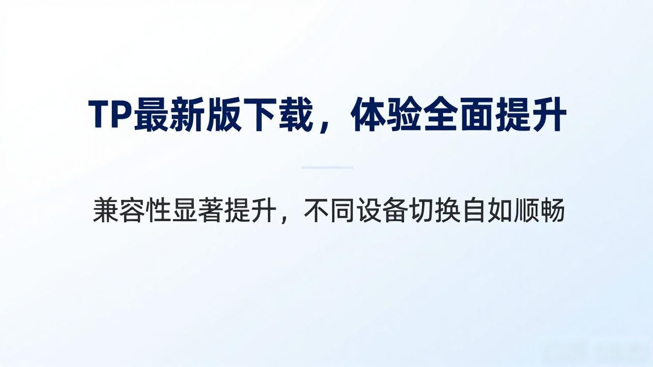 TP最新版流畅体验优化_开启新页面：TP最新版下载的优势_功能布局调整提升效率