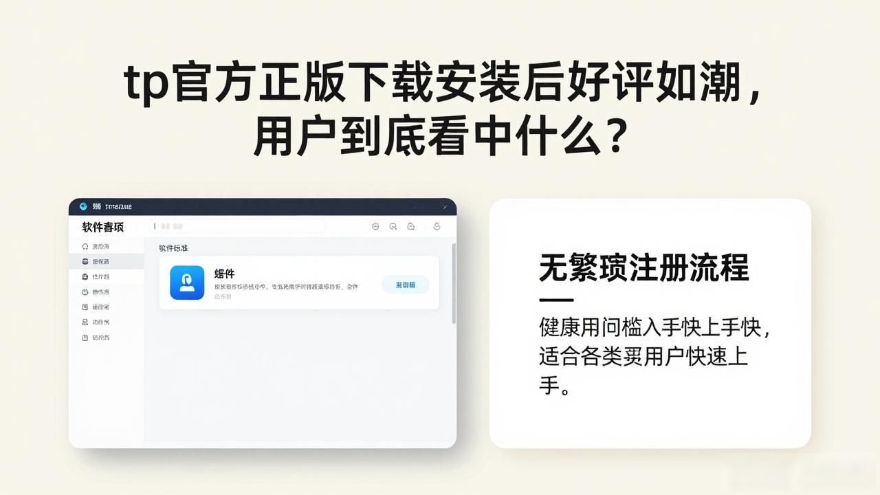 用户分析：tp官方正版下载安装后为何赢得了用户好评？_tp官方安装包流畅省心体验_tp官方正版安装包干净无捆绑